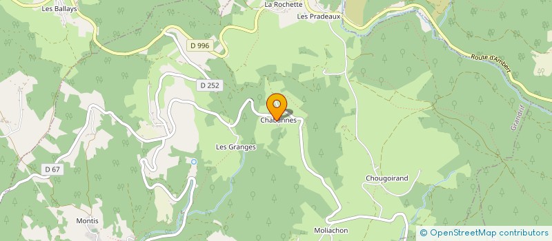 localisation de l'entreprise MONSIEUR GUILLAUME VARAGNAT  GRANDRIF