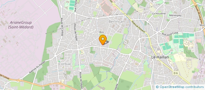 localisation de l'entreprise MONSIEUR GUILLAUME VARGAS  SAINT-AUBIN-DE-MEDOC