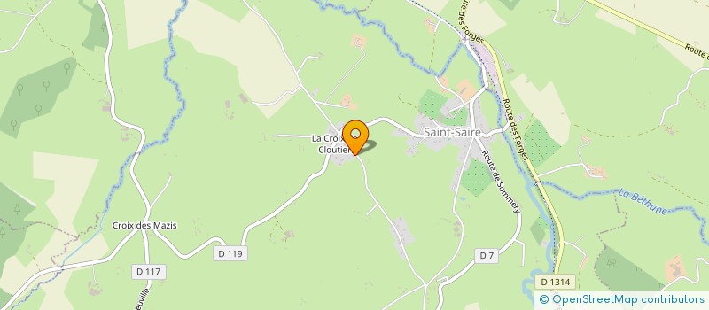 localisation de l'entreprise MONSIEUR GUILLAUME VASSE  SAINT-SAIRE