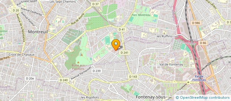 localisation de l'entreprise MONSIEUR GUILLAUME VATIN à MONTREUIL