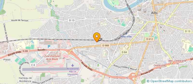 localisation de l'entreprise MONSIEUR GUILLAUME VEDEL à ALBI