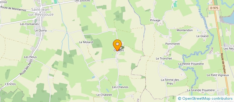 localisation de l'entreprise MONSIEUR GUILLAUME VELON  SAINT-JEAN-SUR-REYSSOUZE