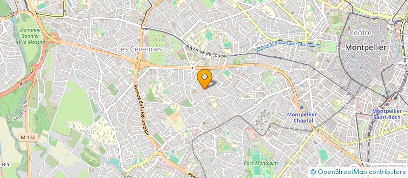 localisation de l'entreprise MONSIEUR GUILLAUME VENDRIN à MONTPELLIER