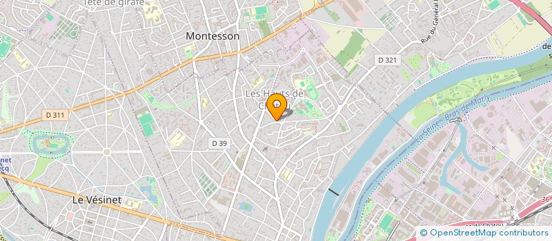 localisation de l'entreprise MONSIEUR GUILLAUME VERDON à CHATOU