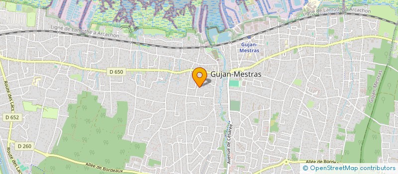 localisation de l'entreprise MONSIEUR GUILLAUME VERGNAT  GUJAN-MESTRAS