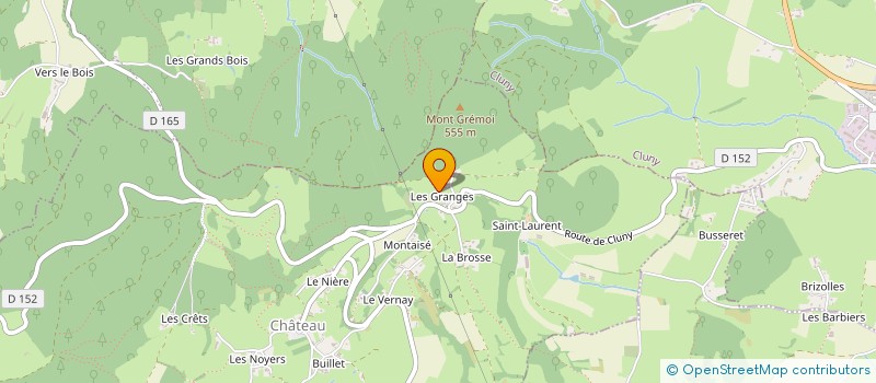 localisation de l'entreprise MONSIEUR GUILLAUME VERJAT  CHATEAU