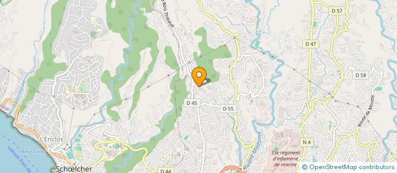 localisation de l'entreprise MONSIEUR GUILLAUME VERLEYSEN  FORT-DE-FRANCE