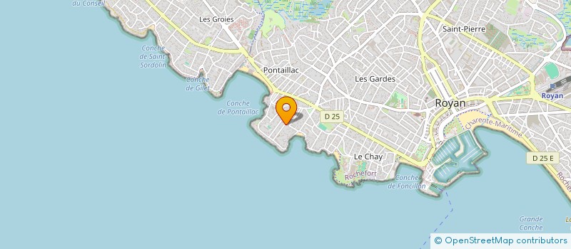 localisation de l'entreprise MONSIEUR GUILLAUME VERONNEAU  SAINT-SULPICE-DE-ROYAN