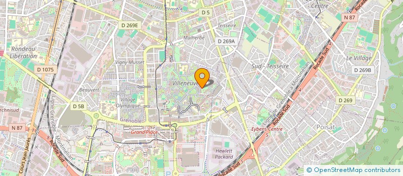 localisation de l'entreprise MONSIEUR GUILLAUME VESLIN à GRENOBLE