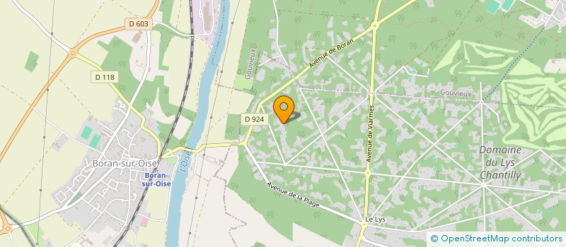 localisation de l'entreprise MONSIEUR GUILLAUME VIAL  LAMORLAYE