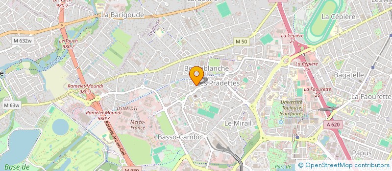 localisation de l'entreprise MONSIEUR GUILLAUME VIALA à TOULOUSE