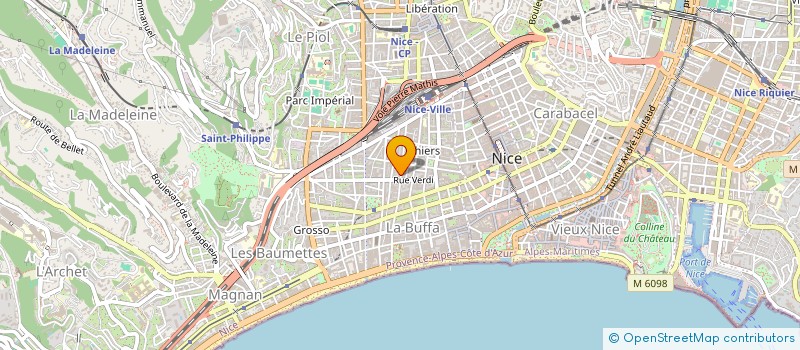 localisation de l'entreprise MONSIEUR GUILLAUME VIDAL à NICE