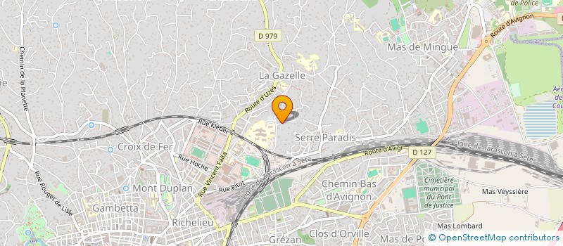 localisation de l'entreprise MONSIEUR GUILLAUME VIGNEAU  NIMES