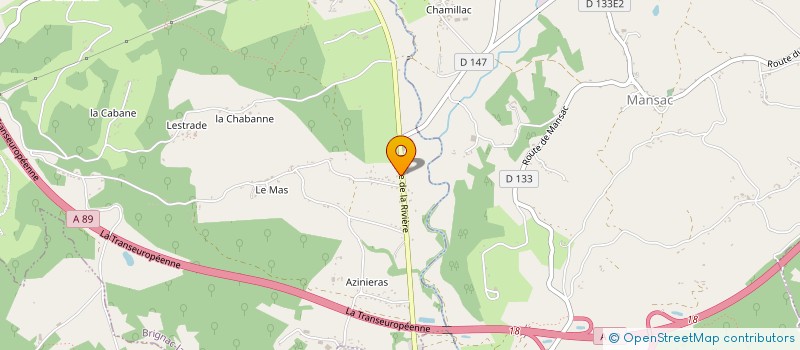 localisation de l'entreprise MONSIEUR GUILLAUME VIGNOT  BRIGNAC-LA-PLAINE