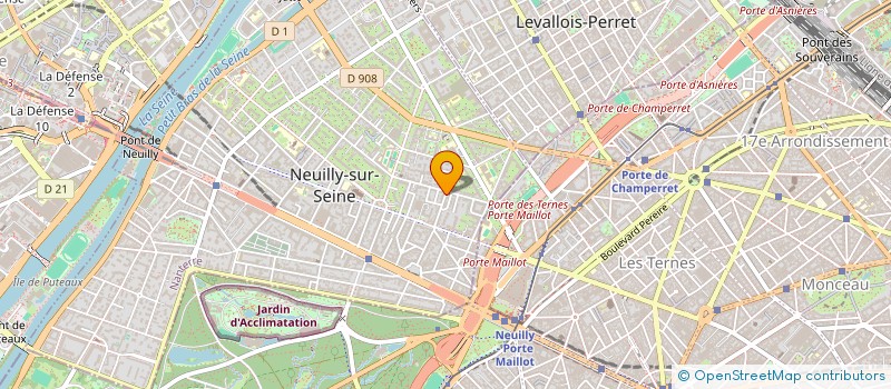 localisation de l'entreprise MONSIEUR GUILLAUME VIGOUREUX à NEUILLY-SUR-SEINE