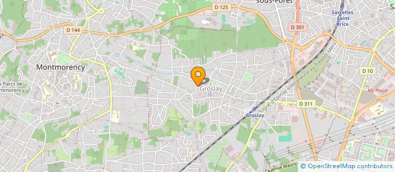 localisation de l'entreprise MONSIEUR GUILLAUME VILLATTE  GROSLAY