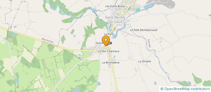 localisation de l'entreprise MONSIEUR GUILLAUME VILLECHENOUX à LA CHATRE-LANGLIN