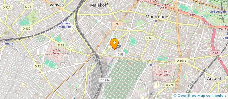 localisation de l'entreprise MONSIEUR GUILLAUME VINCENT à MONTROUGE
