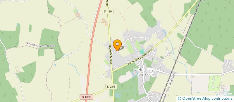 localisation de l'entreprise MONSIEUR GUILLAUME VINCENT--MOKHTARI  LA HOUSSAYE-EN-BRIE