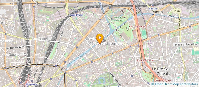 localisation de l'entreprise MONSIEUR GUILLAUME VINCKE  PARIS