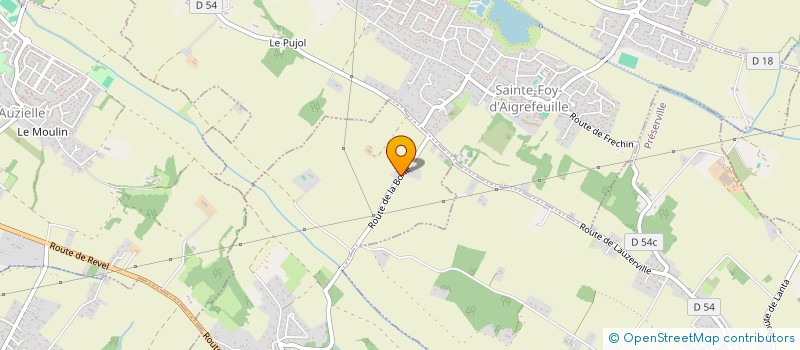 localisation de l'entreprise MONSIEUR GUILLAUME VISENTIN  ODARS