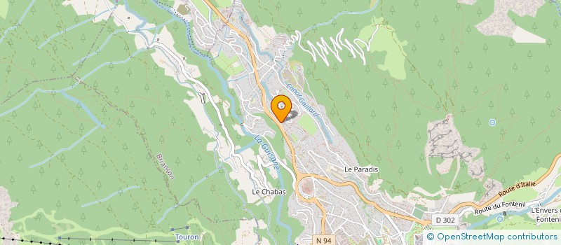 localisation de l'entreprise MONSIEUR GUILLAUME VIVICORSI  BRIANCON