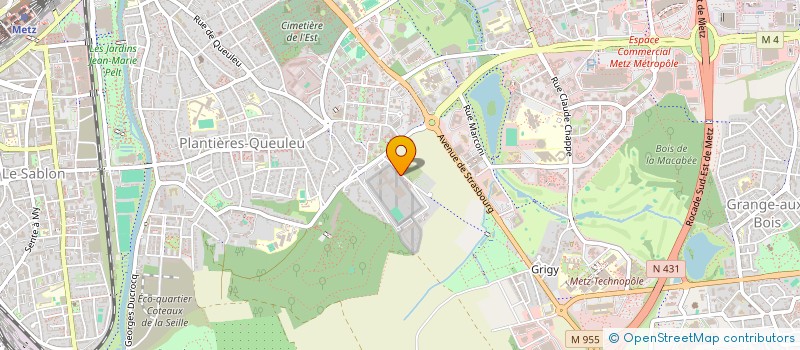 localisation de l'entreprise MONSIEUR GUILLAUME VLAMYNCK  METZ