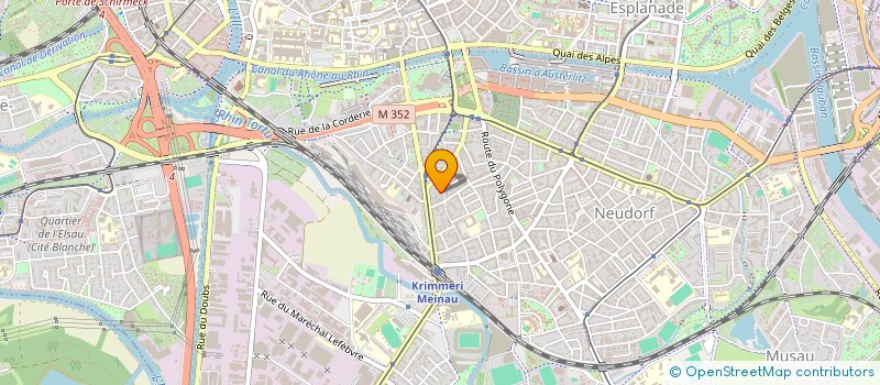 localisation de l'entreprise MONSIEUR GUILLAUME VOIRIN à STRASBOURG