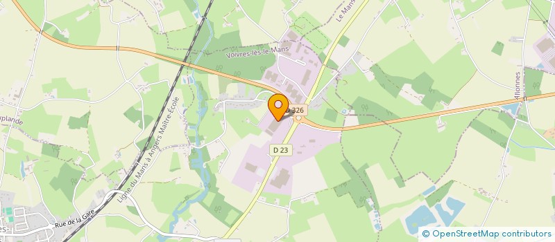 localisation de l'entreprise MONSIEUR GUILLAUME VOISIN  VOIVRES-LES-LE-MANS