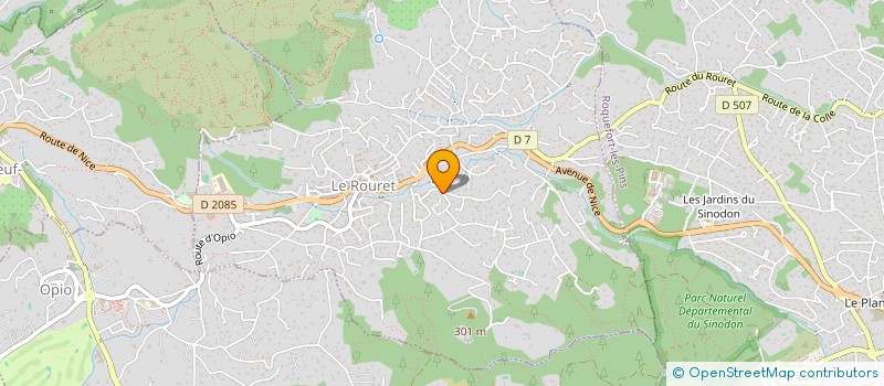 localisation de l'entreprise MONSIEUR GUILLAUME VRAC  LE ROURET