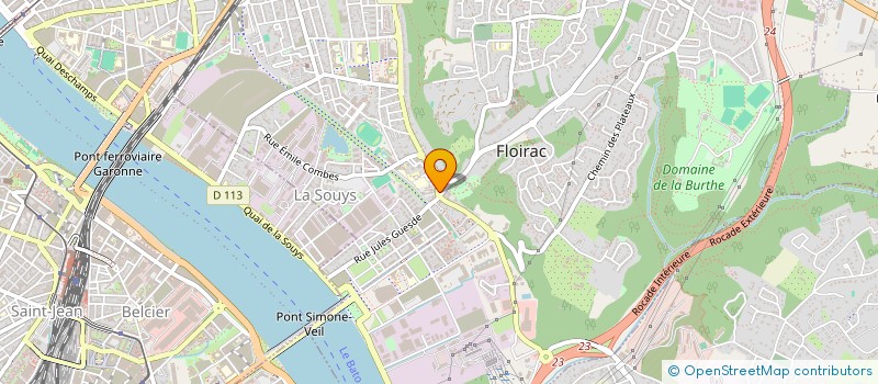 localisation de l'entreprise MONSIEUR GUILLAUME WANGERMEZ à FLOIRAC