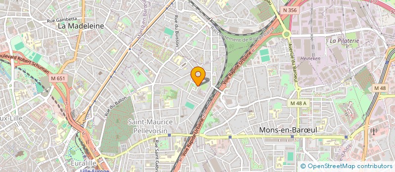 localisation de l'entreprise MONSIEUR GUILLAUME WARNAN à LILLE