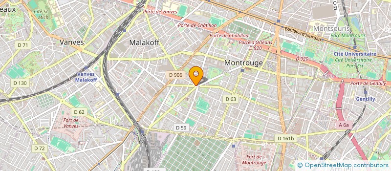 localisation de l'entreprise MONSIEUR GUILLAUME WERLE à MONTROUGE