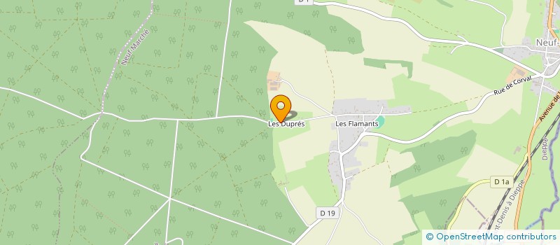 localisation de l'entreprise MONSIEUR GUILLAUME WESOLOWSKI  NEUF-MARCHE