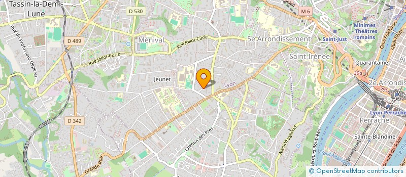localisation de l'entreprise MONSIEUR GUILLAUME WIESSLER à LYON