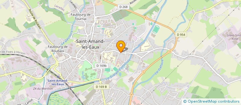 localisation de l'entreprise MONSIEUR GUILLAUME WINTER à SAINT-AMAND-LES-EAUX