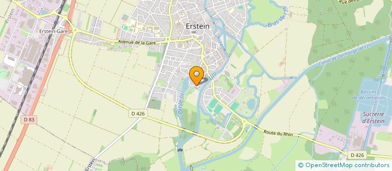 localisation de l'entreprise MONSIEUR GUILLAUME WOEHREL  ERSTEIN