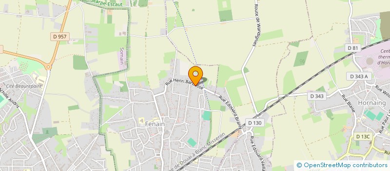 localisation de l'entreprise MONSIEUR GUILLAUME WOJTOWICZ  FENAIN