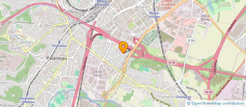 localisation de l'entreprise MONSIEUR GUILLAUME YUEN à PALAISEAU
