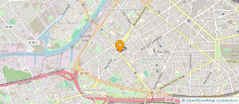 localisation de l'entreprise MONSIEUR GUILLAUME ZAHAR à LILLE
