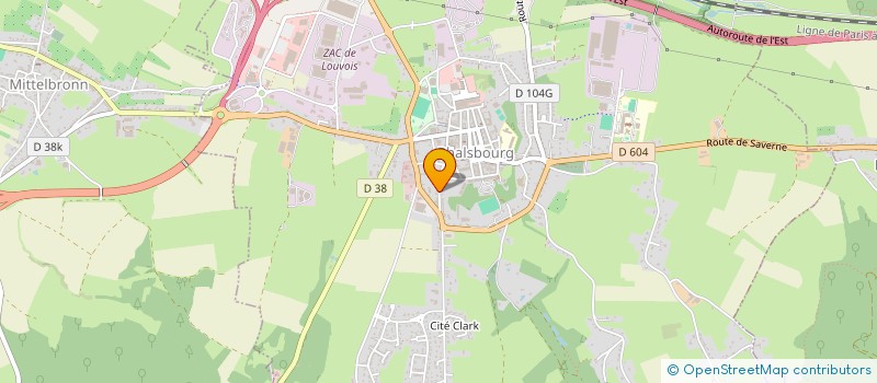 localisation de l'entreprise MONSIEUR GUILLAUME ZELLNER  PHALSBOURG