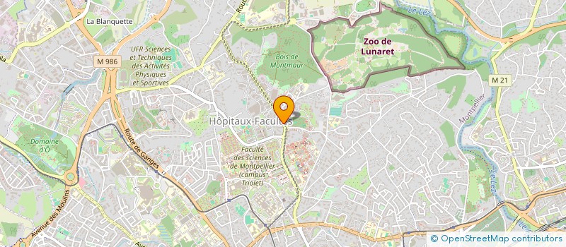 localisation de l'entreprise MONSIEUR GUILLAUNE GIRODET à MONTPELLIER