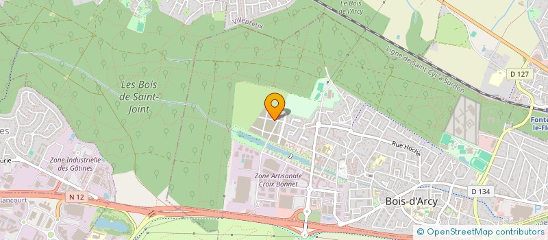 localisation de l'entreprise MONSIEUR GUILLAYE DIOP à BOIS-D'ARCY