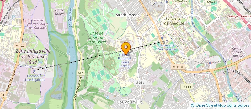 localisation de l'entreprise MONSIEUR GUILLEM BLANC COMAS à TOULOUSE