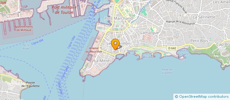 localisation de l'entreprise MONSIEUR GUILLEM BLASCO  TOULON