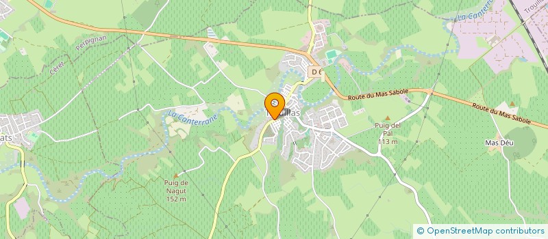 localisation de l'entreprise MONSIEUR GUILLEM FIGUERES  FOURQUES