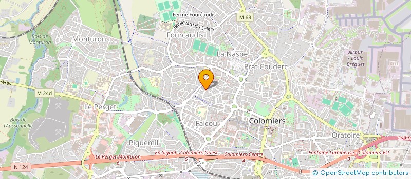 localisation de l'entreprise MONSIEUR GUILLEM VISSAC à COLOMIERS