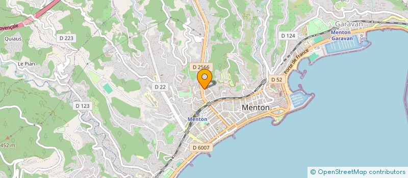 localisation de l'entreprise MONSIEUR GUILLEMIN PHILIPPE JACKY à MENTON