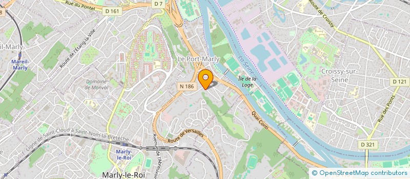 localisation de l'entreprise MONSIEUR GUILLERMO DA SILVA  LE PORT-MARLY