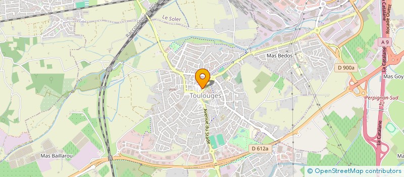 localisation de l'entreprise MONSIEUR GUILLERMO DANIEL RAMOS GIMENEZ  TOULOUGES